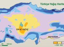 Türkiyede Nem ve Yağışın Dağılışı